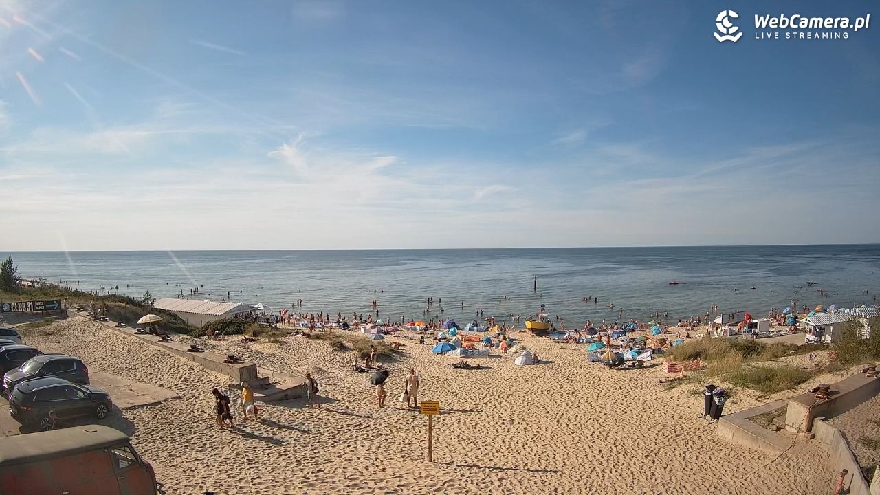 Krynica Morska - widok na plaże NOWOŚĆ - 15 sierpień 2026, 16:48