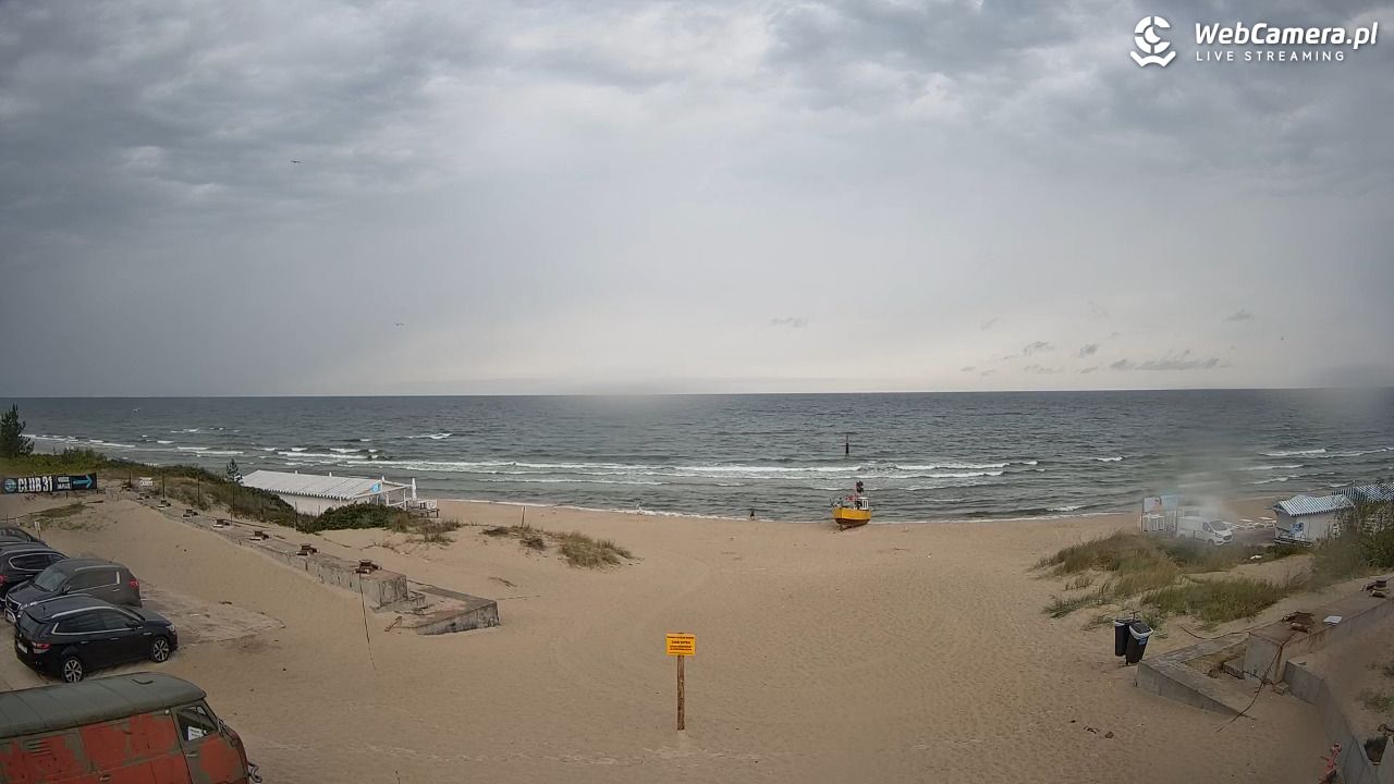 Krynica Morska - widok na plaże NOWOŚĆ - 16 sierpień 2026, 07:14