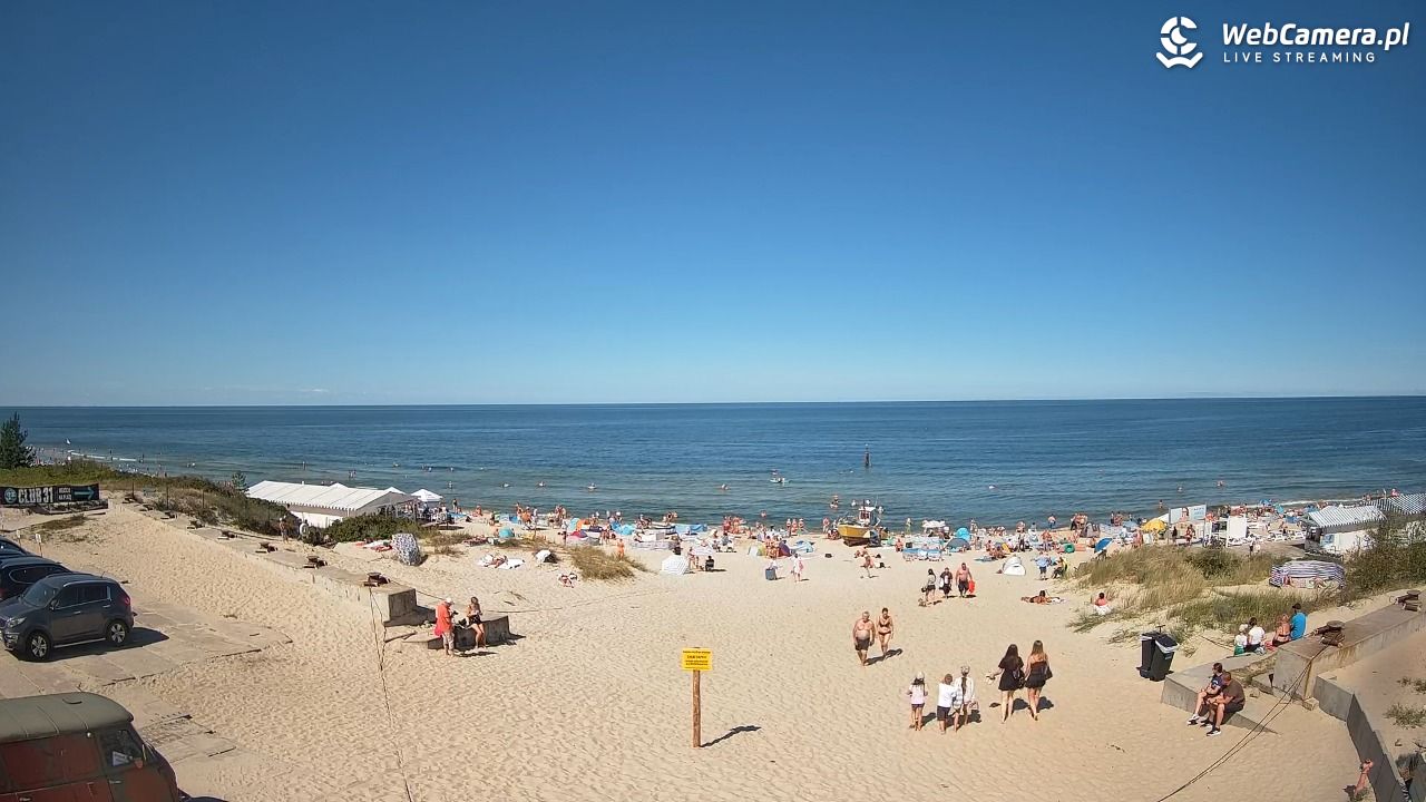 Krynica Morska - widok na plaże NOWOŚĆ - 13 sierpień 2026, 12:48