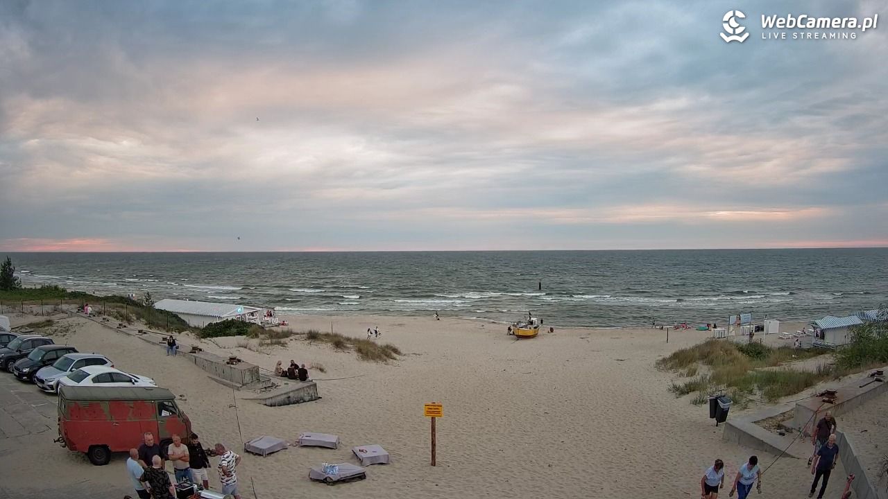 Krynica Morska - widok na plaże NOWOŚĆ - 29 czerwiec 2026, 20:41