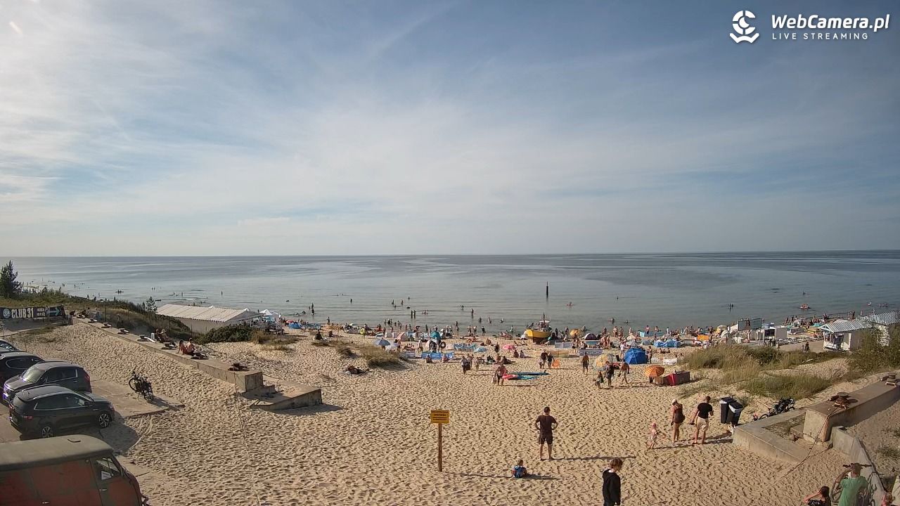 Krynica Morska - widok na plaże NOWOŚĆ - 14 sierpień 2026, 16:34