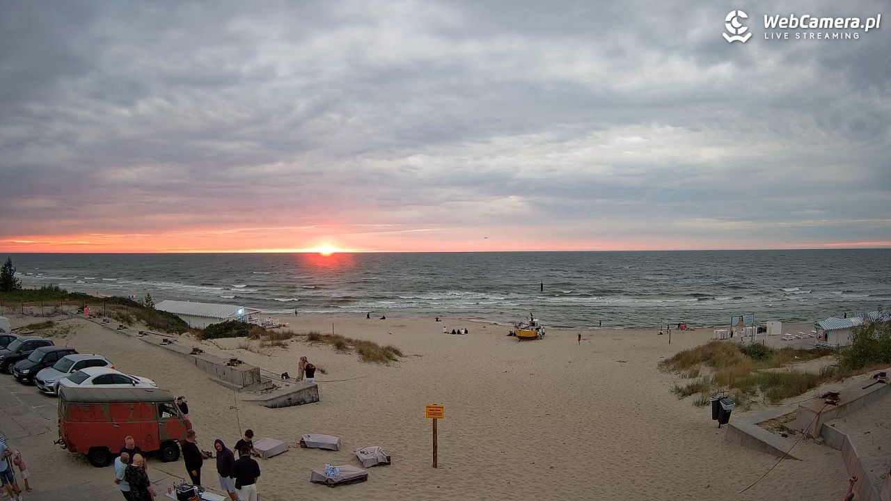 Krynica Morska - widok na plaże NOWOŚĆ - 29 czerwiec 2026, 21:14