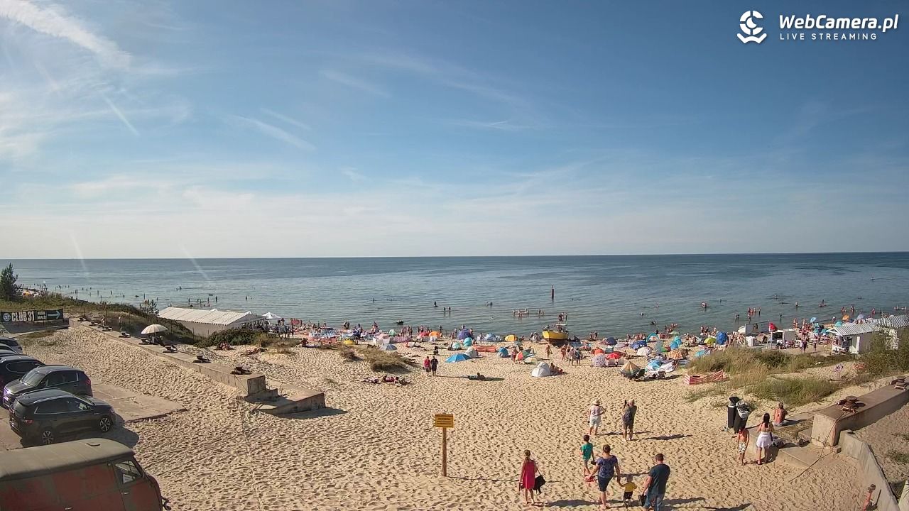 Krynica Morska - widok na plaże NOWOŚĆ - 15 sierpień 2026, 16:20