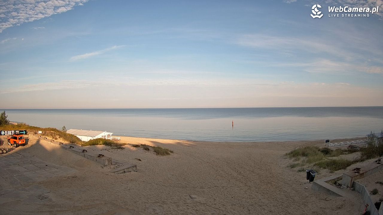 Krynica Morska - widok na plaże NOWOŚĆ - 29 wresień 2026, 08:12