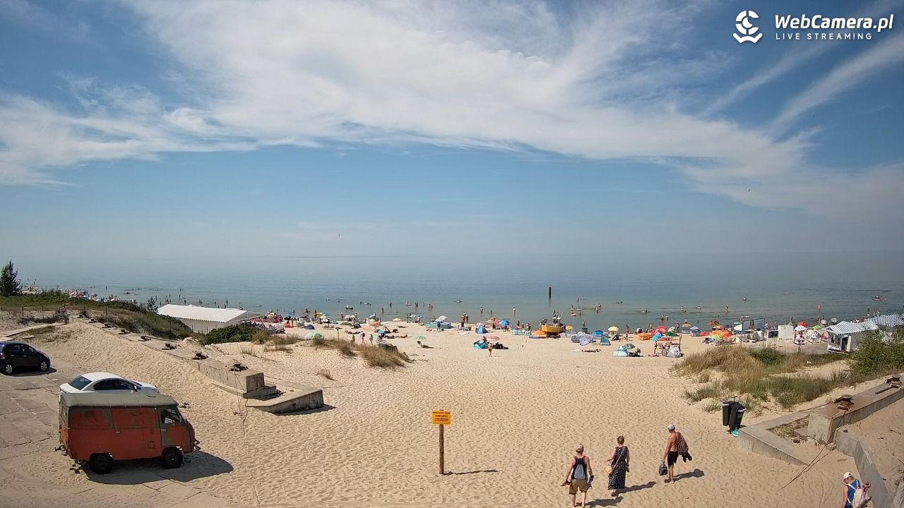 Krynica Morska - widok na plaże NOWOŚĆ - 28 czerwiec 2026, 14:35