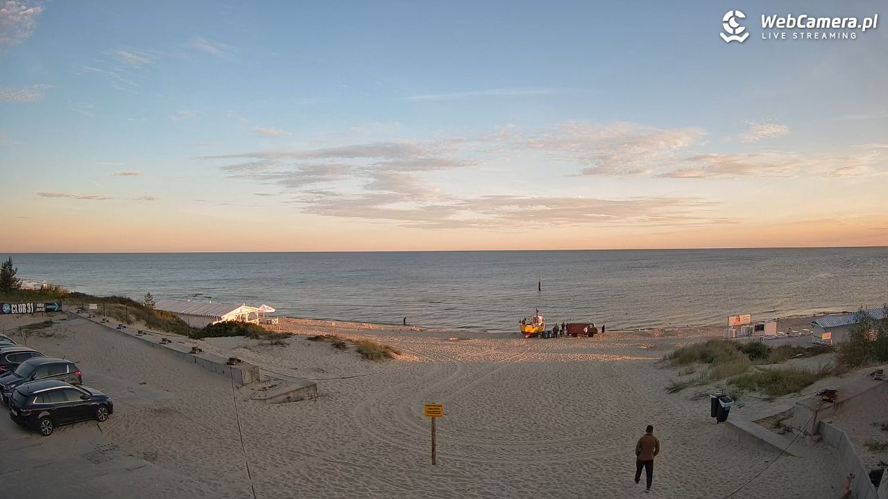 Krynica Morska - widok na plaże NOWOŚĆ - 14 sierpień 2026, 05:51