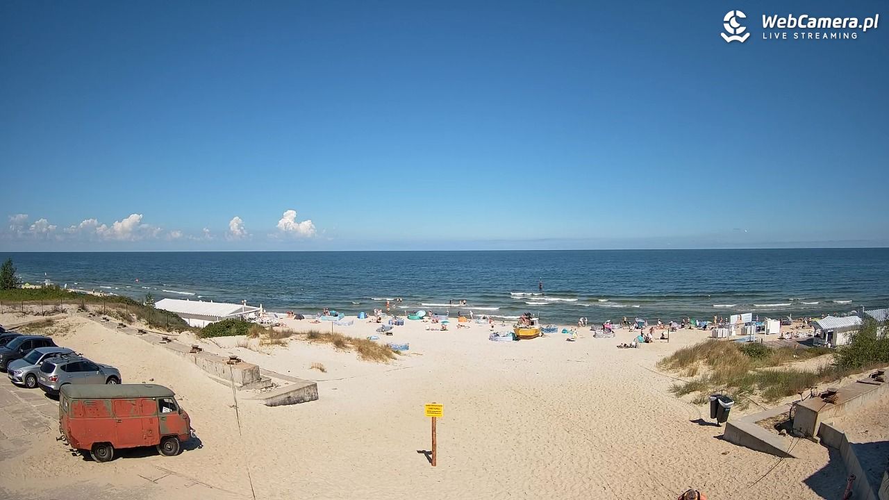 Krynica Morska - widok na plaże NOWOŚĆ - 02 lipiec 2026, 10:50
