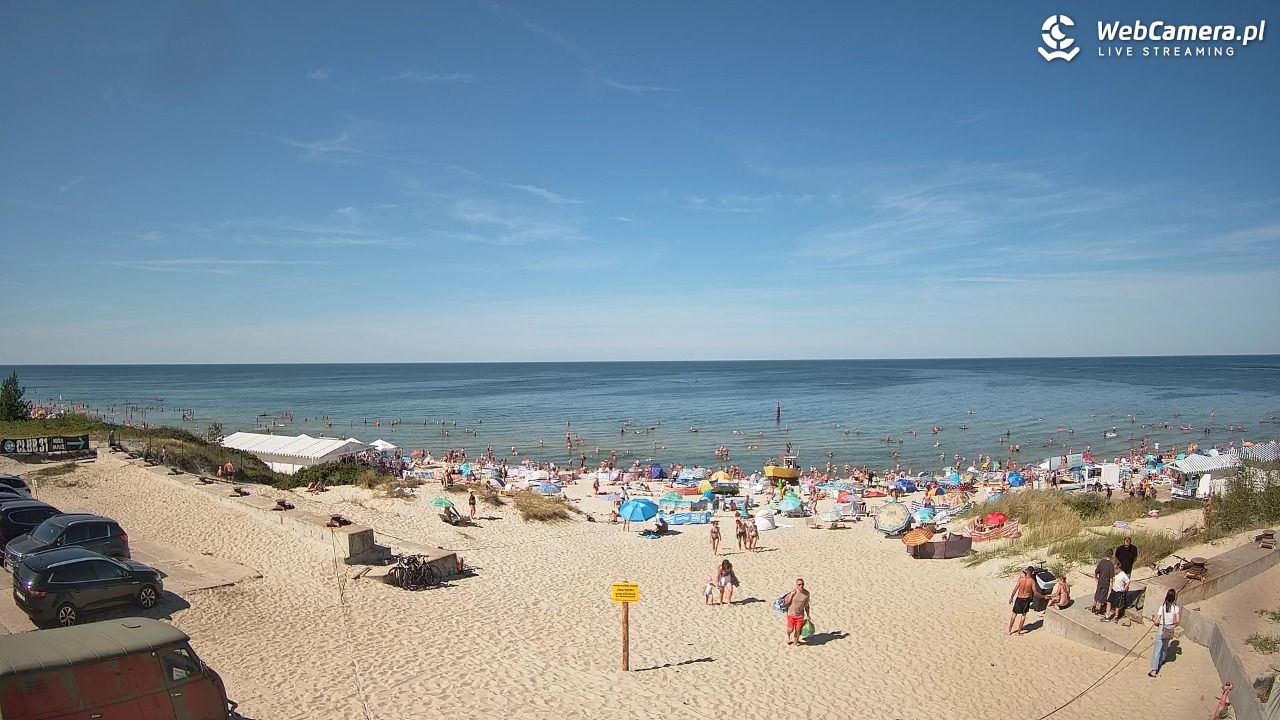 Krynica Morska - widok na plaże NOWOŚĆ - 15 sierpień 2026, 14:02