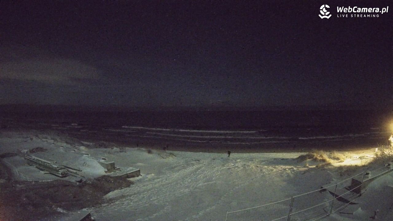 Krynica Morska - widok na plaże NOWOŚĆ - 31 grudzień 2025, 20:12