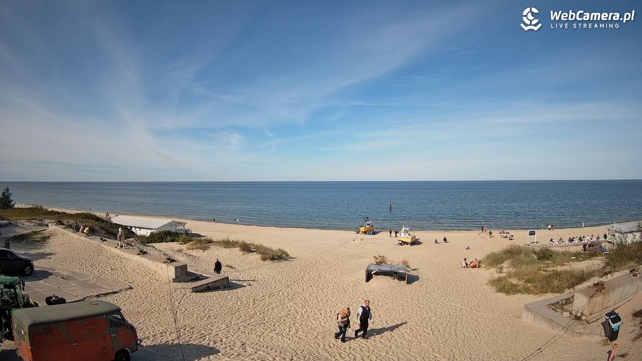 Krynica Morska - widok na plaże NOWOŚĆ - 27 wresień 2025, 13:20
