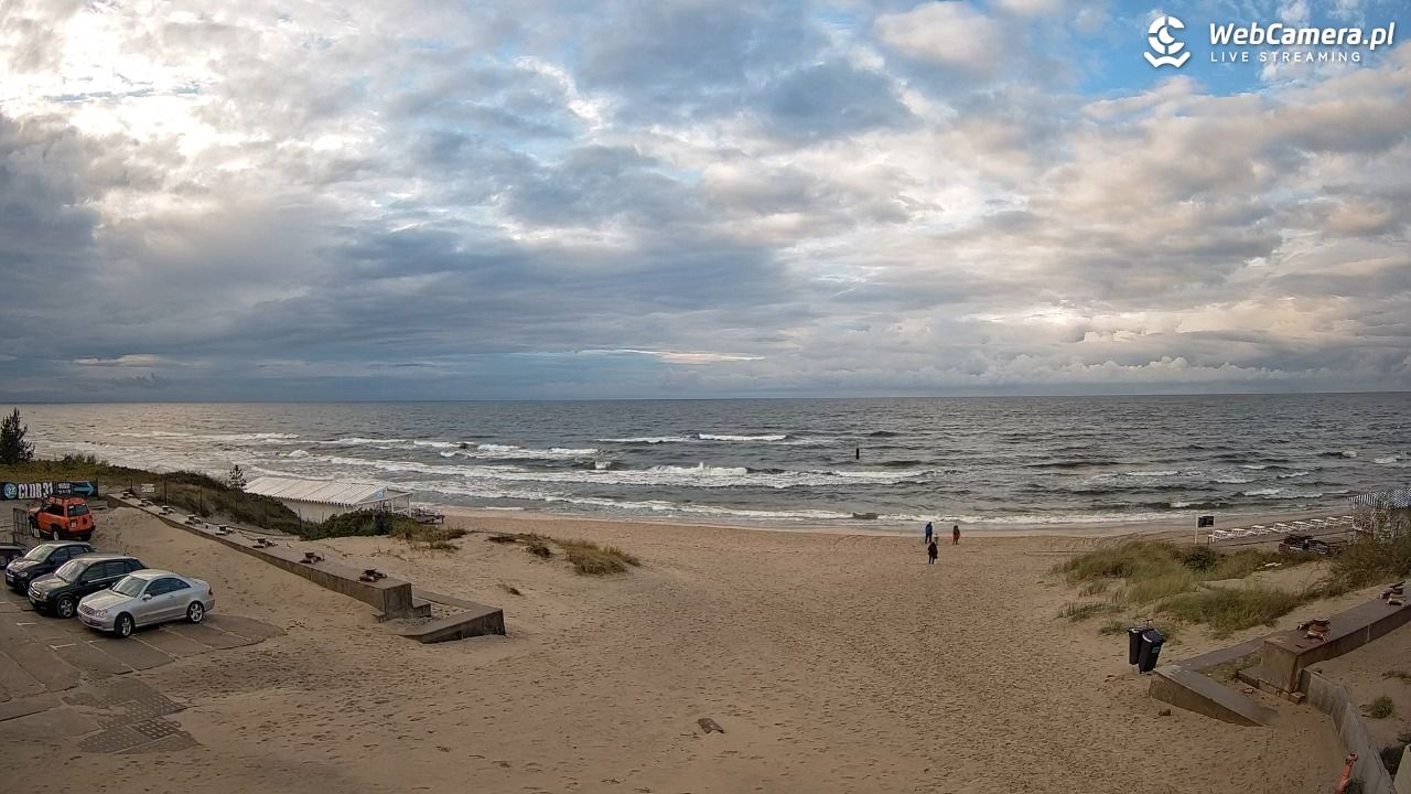 Krynica Morska - widok na plaże NOWOŚĆ - 25 wresień 2026, 17:34