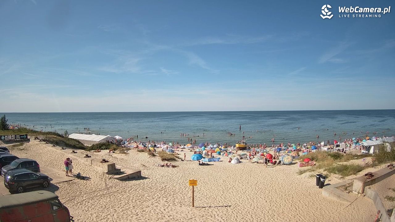 Krynica Morska - widok na plaże NOWOŚĆ - 15 sierpień 2026, 15:16