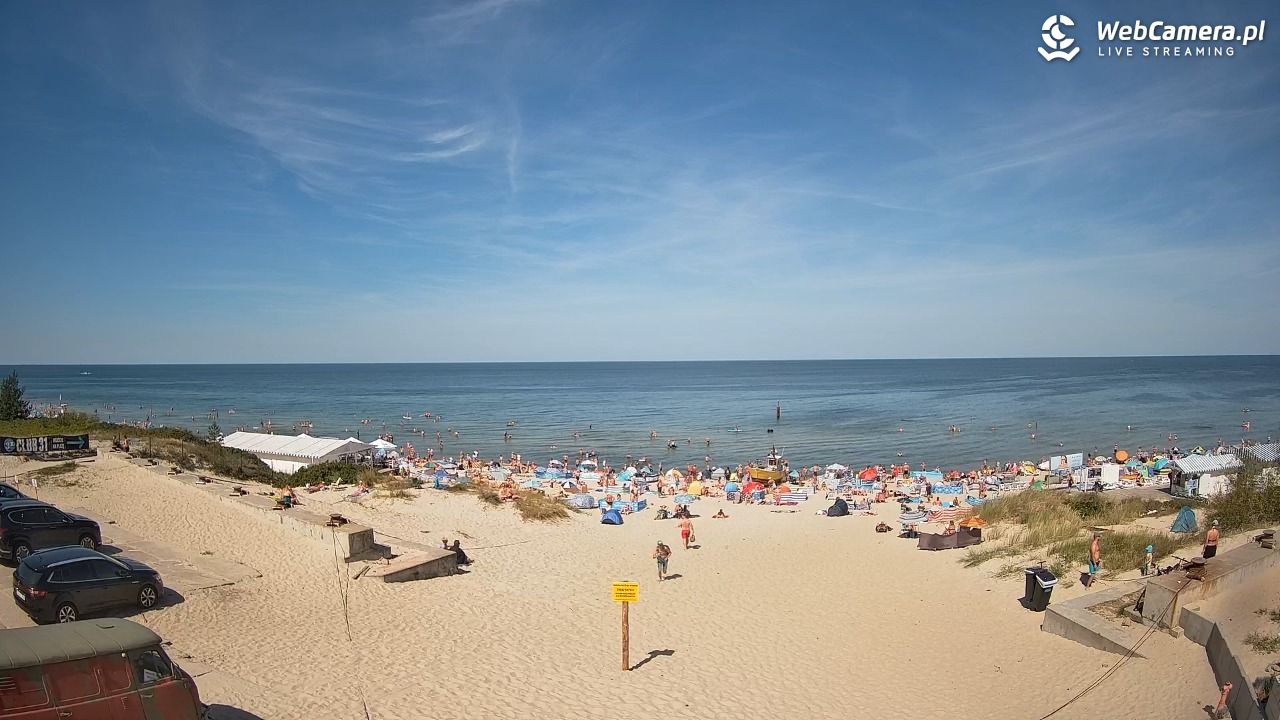 Krynica Morska - widok na plaże NOWOŚĆ - 14 sierpień 2026, 12:29