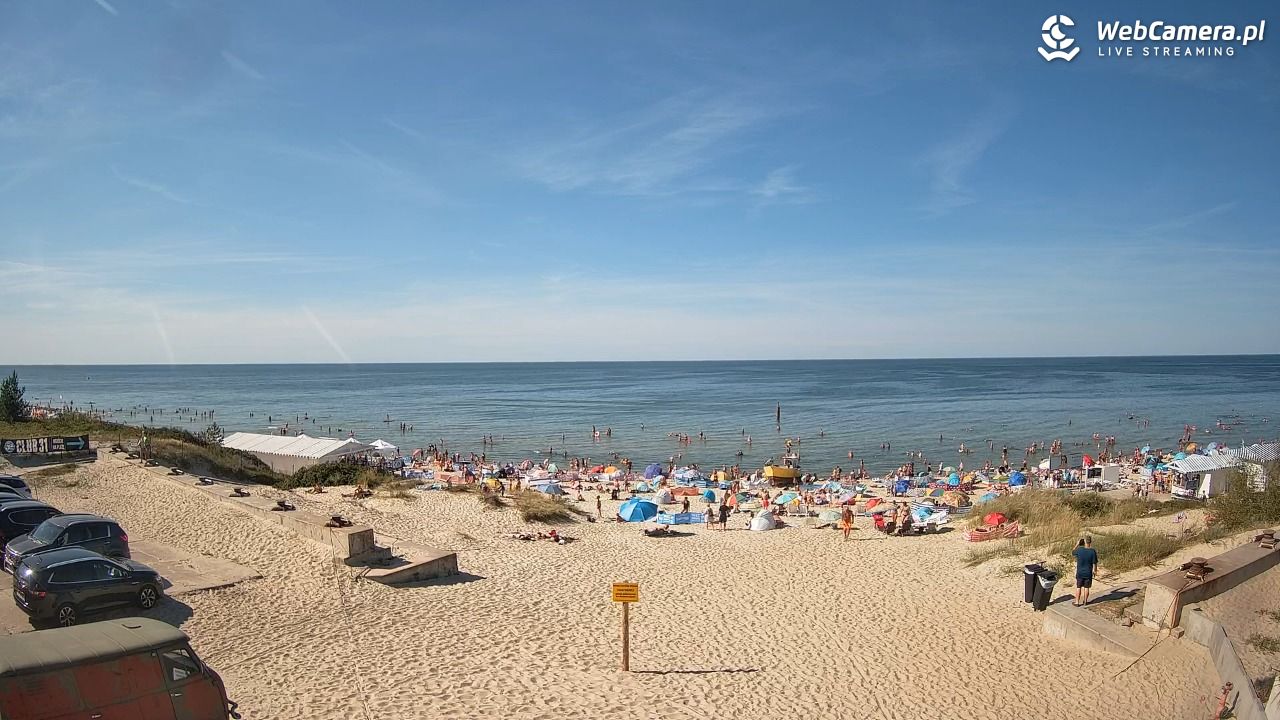 Krynica Morska - widok na plaże NOWOŚĆ - 15 sierpień 2026, 15:33