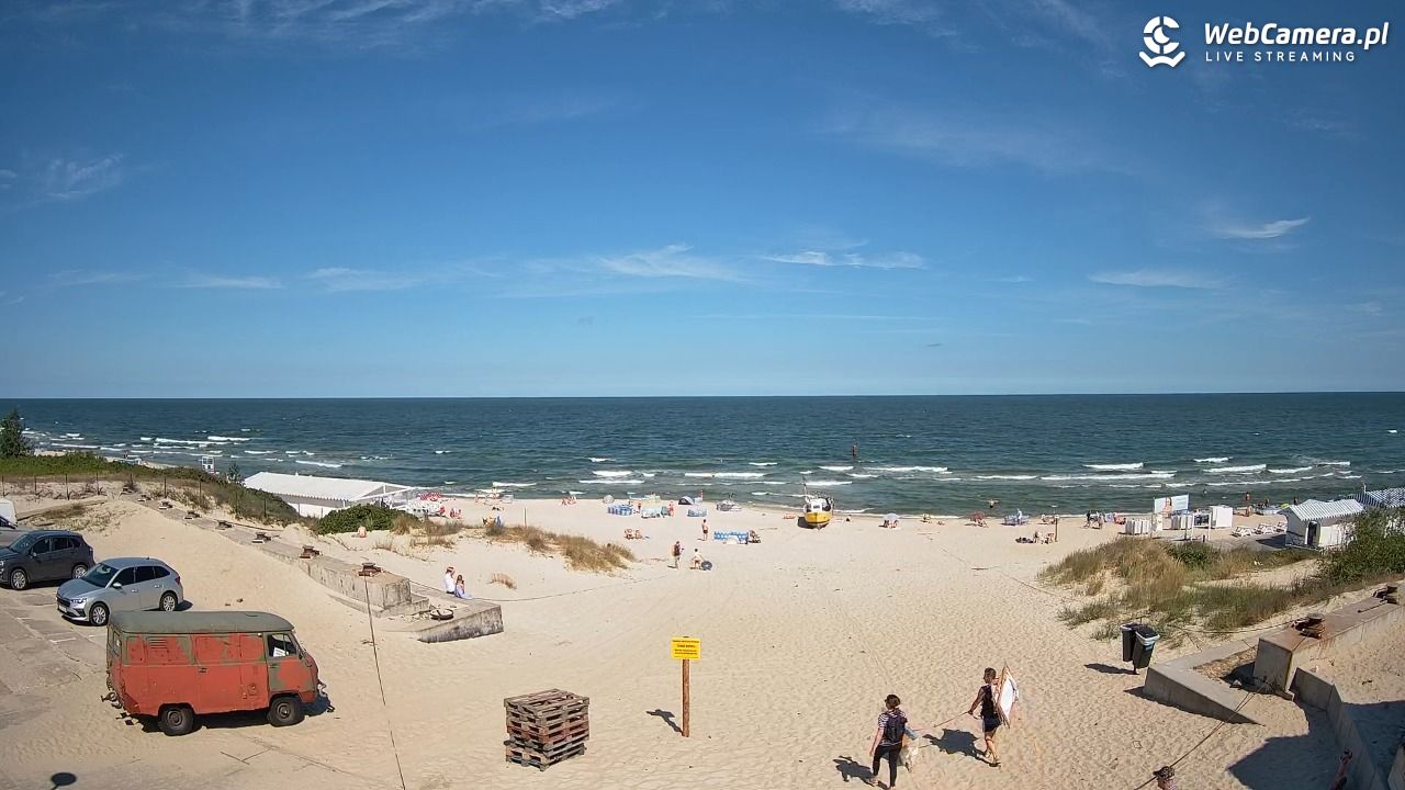 Krynica Morska - widok na plaże NOWOŚĆ - 30 czerwiec 2026, 10:29