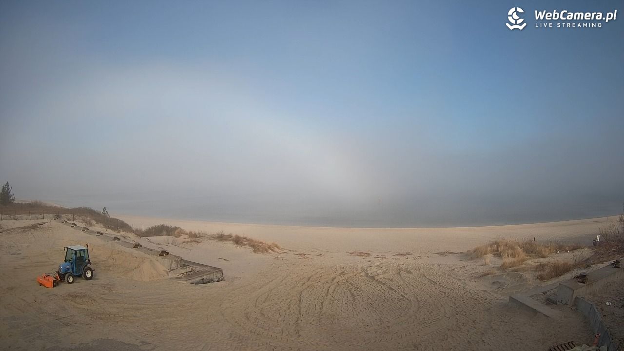 Krynica Morska - widok na plaże NOWOŚĆ - 02 kwiecień 2026, 09:20