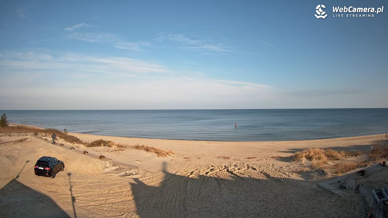 Krynica Morska - widok na plaże NOWOŚĆ - 30 marzec 2026, 08:43
