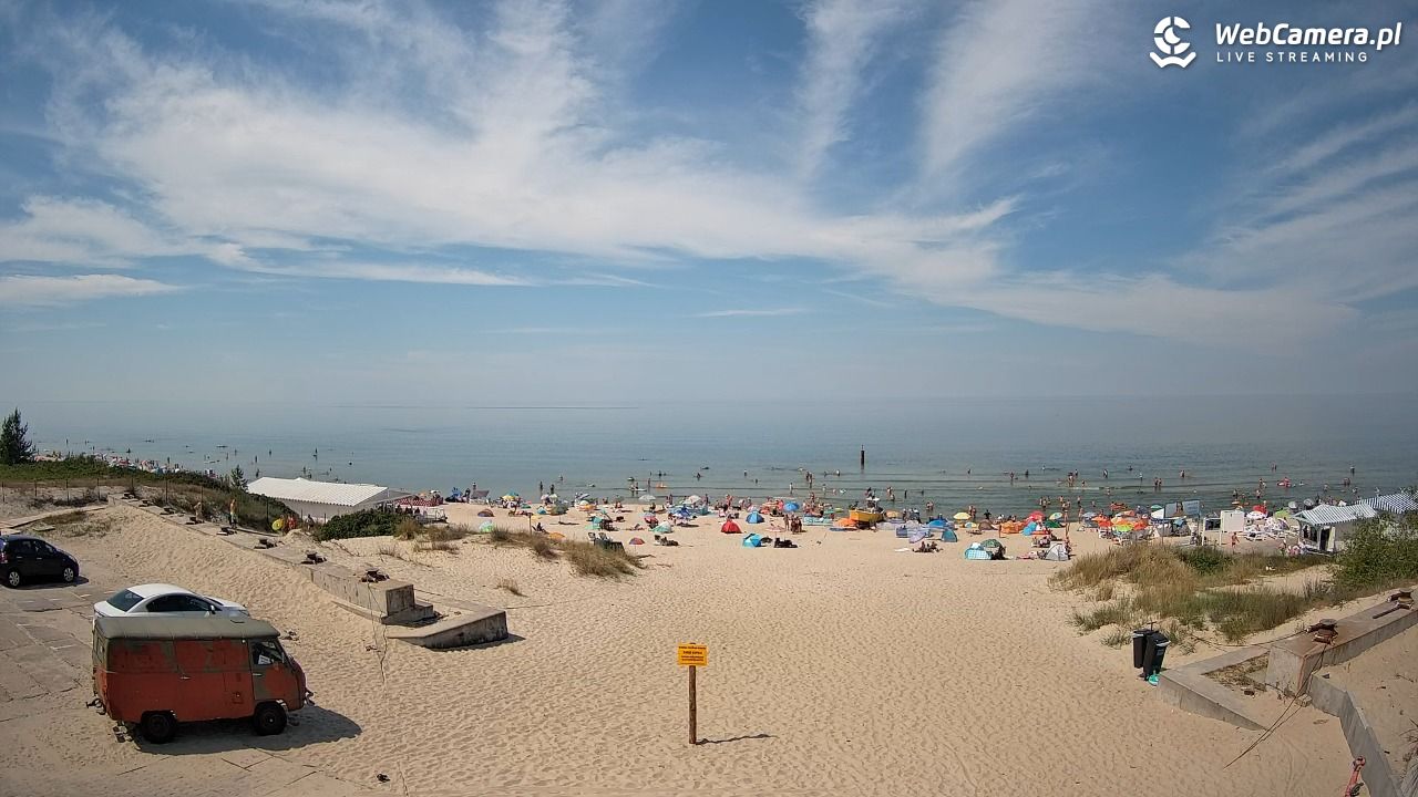 Krynica Morska - widok na plaże NOWOŚĆ - 28 czerwiec 2026, 14:09