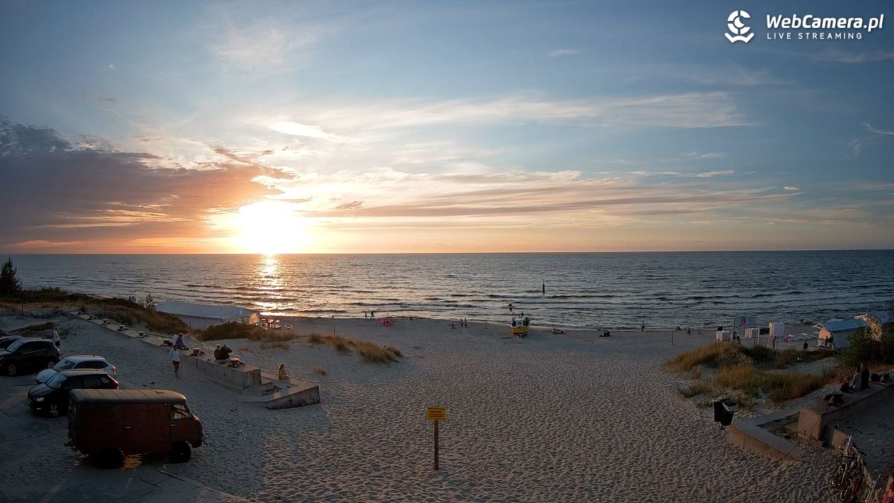 Krynica Morska - widok na plaże NOWOŚĆ - 30 czerwiec 2026, 20:41