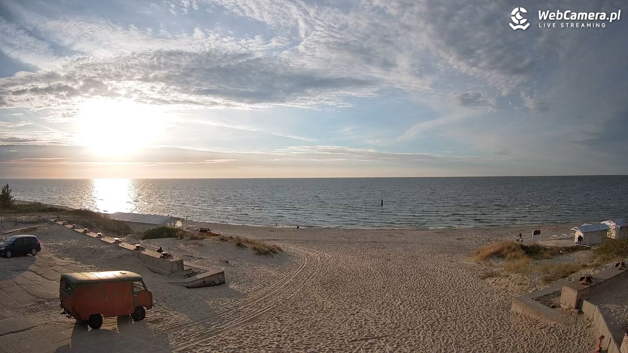 Krynica Morska - widok na plaże NOWOŚĆ - 17 maj 2026, 19:37