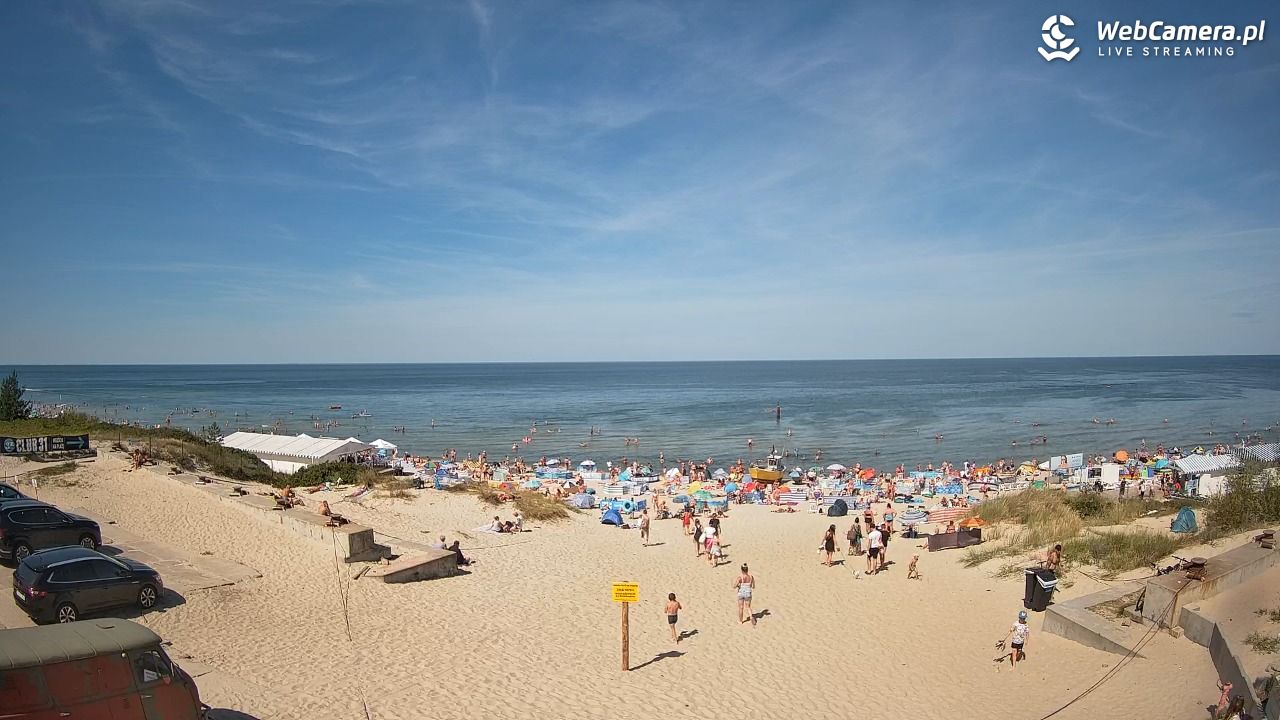 Krynica Morska - widok na plaże NOWOŚĆ - 14 sierpień 2026, 12:51