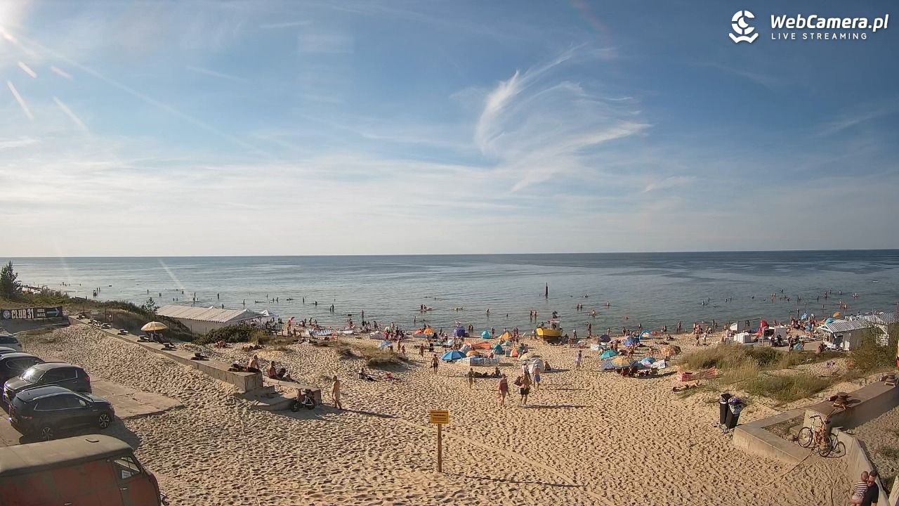 Krynica Morska - widok na plaże NOWOŚĆ - 15 sierpień 2026, 17:11