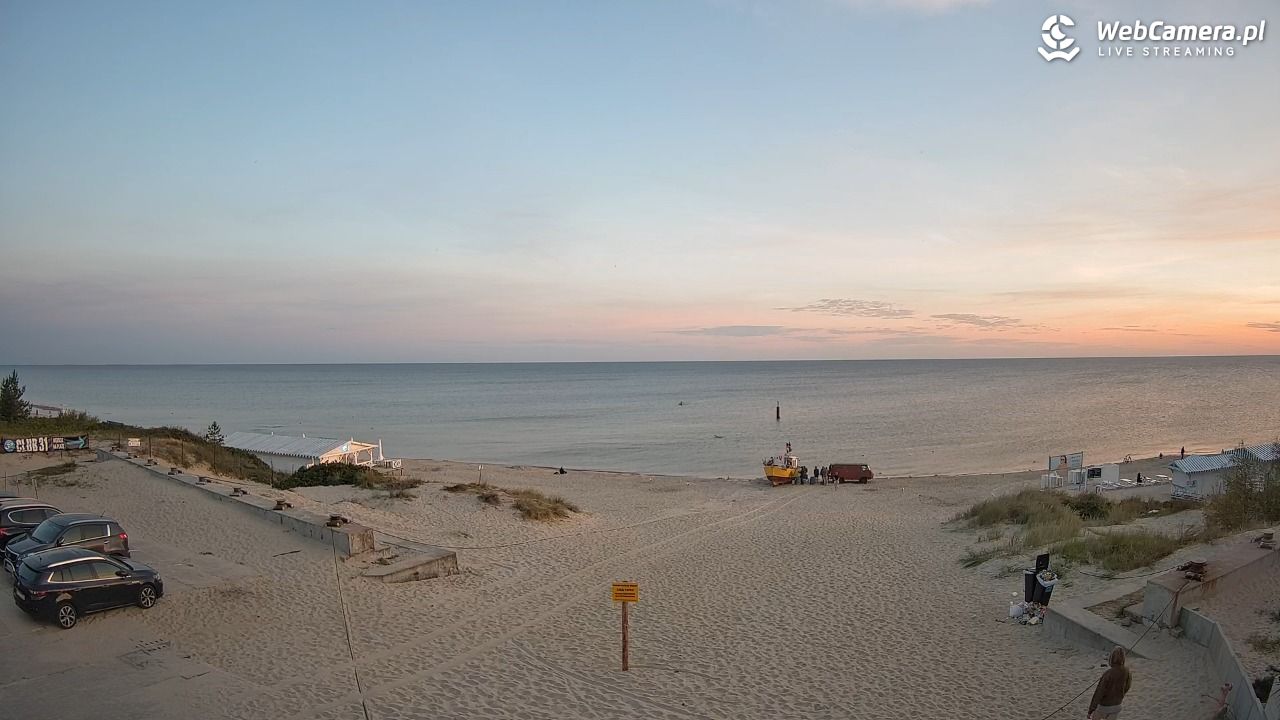 Krynica Morska - widok na plaże NOWOŚĆ - 15 sierpień 2026, 05:21