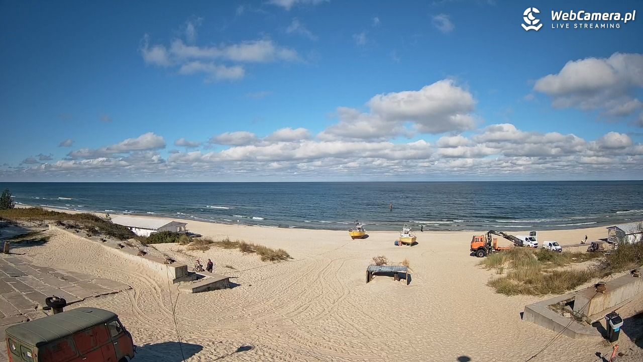 Krynica Morska - widok na plaże NOWOŚĆ - 29 wresień 2025, 12:04