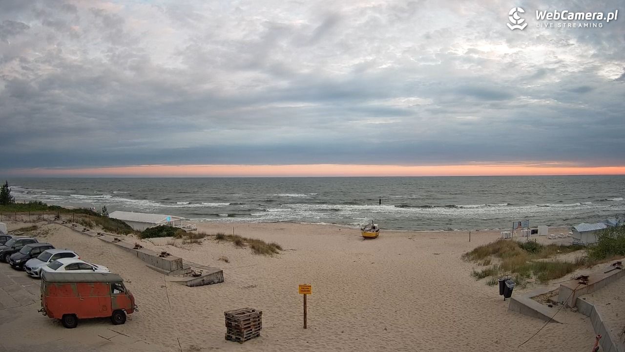 Krynica Morska - widok na plaże NOWOŚĆ - 30 czerwiec 2026, 04:29