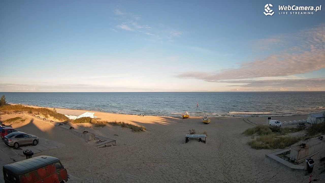 Krynica Morska - widok na plaże NOWOŚĆ - 28 wresień 2025, 08:14