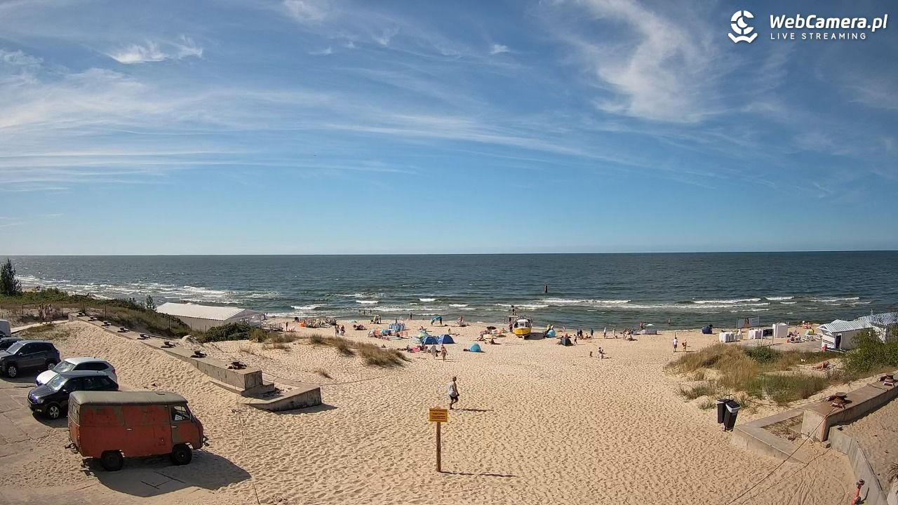 Krynica Morska - widok na plaże NOWOŚĆ - 30 czerwiec 2026, 16:06