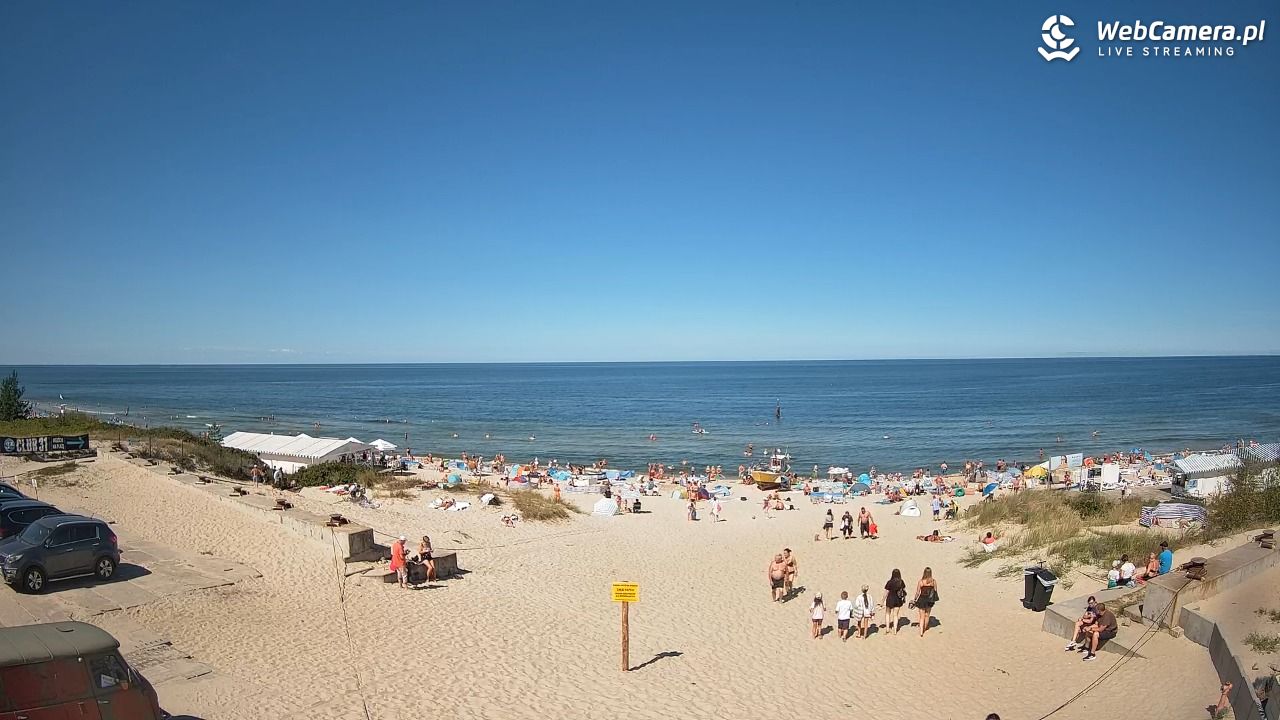 Krynica Morska - widok na plaże NOWOŚĆ - 13 sierpień 2026, 12:48