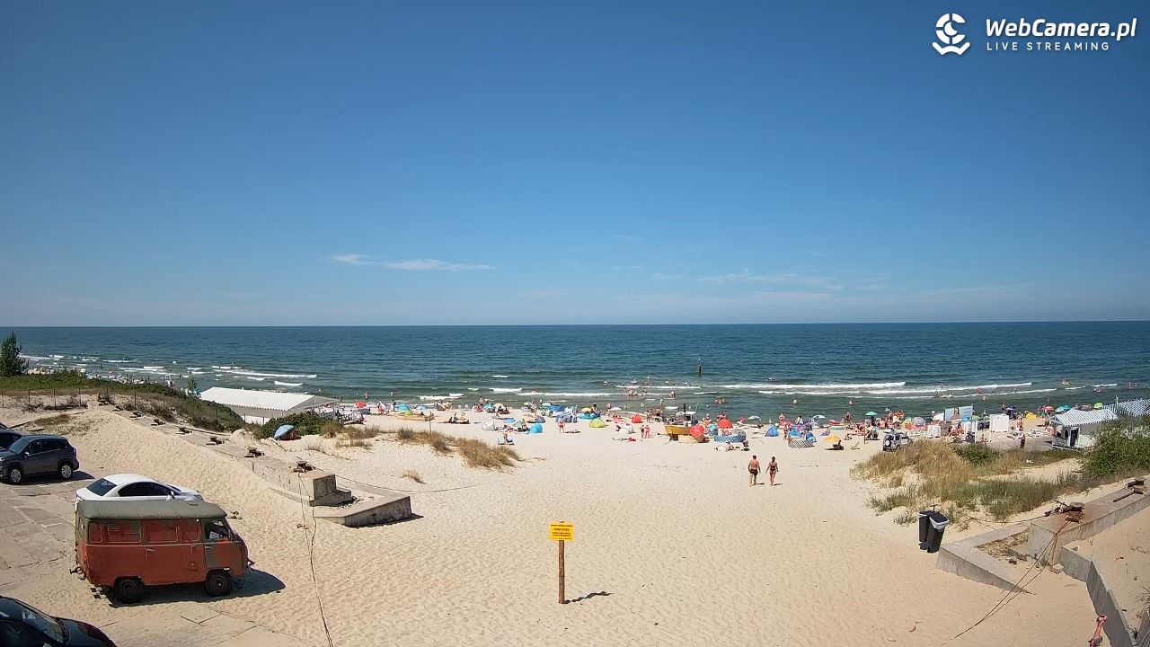 Krynica Morska - widok na plaże NOWOŚĆ - 29 czerwiec 2026, 13:16