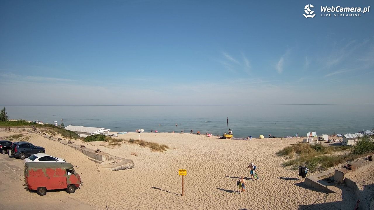 Krynica Morska - widok na plaże NOWOŚĆ - 28 czerwiec 2026, 08:36