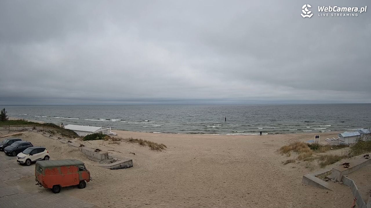 Krynica Morska - widok na plaże NOWOŚĆ - 16 maj 2026, 09:45