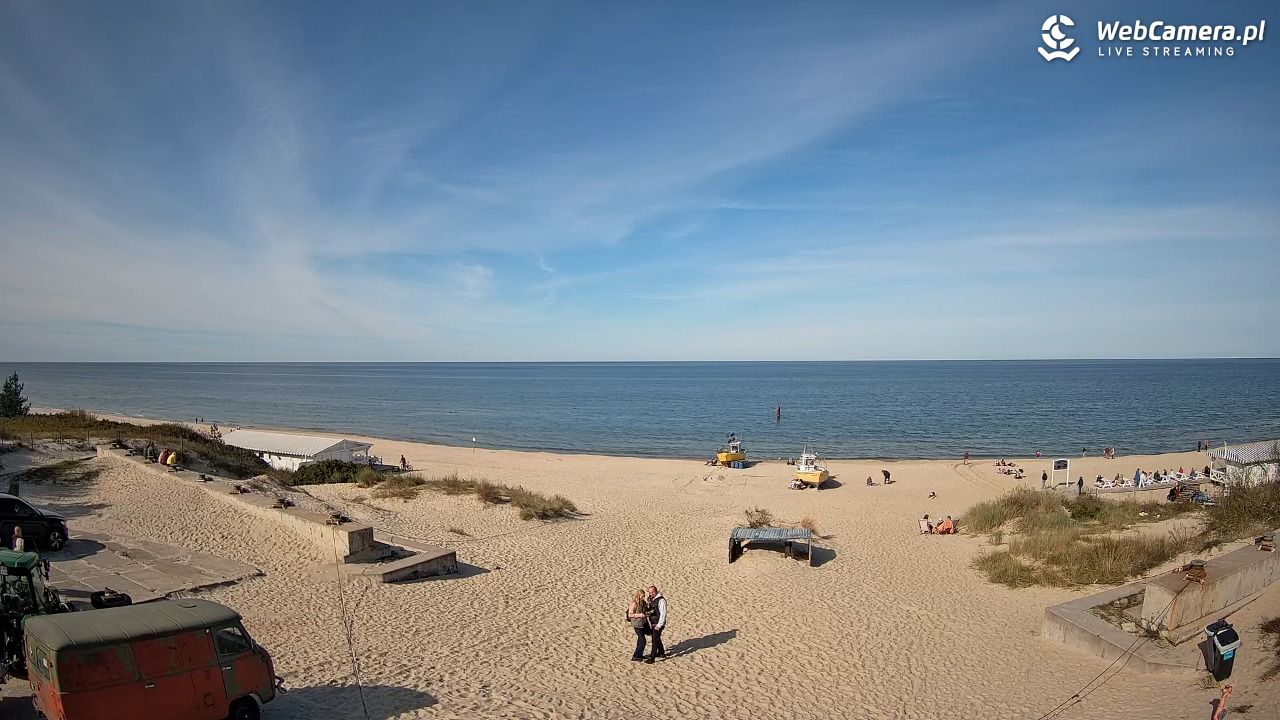 Krynica Morska - widok na plaże NOWOŚĆ - 27 wresień 2025, 13:18