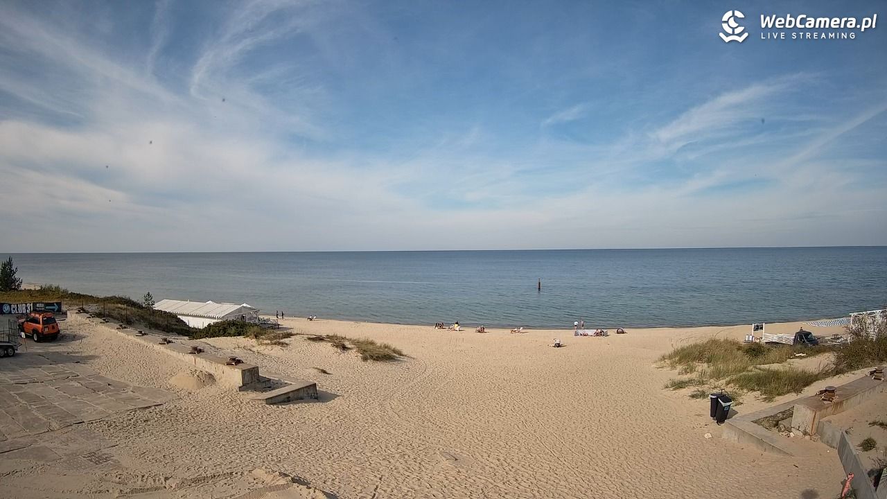 Krynica Morska - widok na plaże NOWOŚĆ - 30 wresień 2026, 13:20