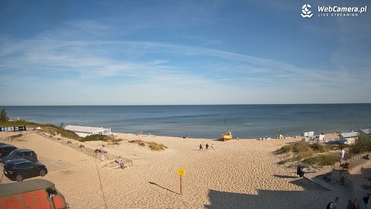 Krynica Morska - widok na plaże NOWOŚĆ - 15 sierpień 2026, 08:47