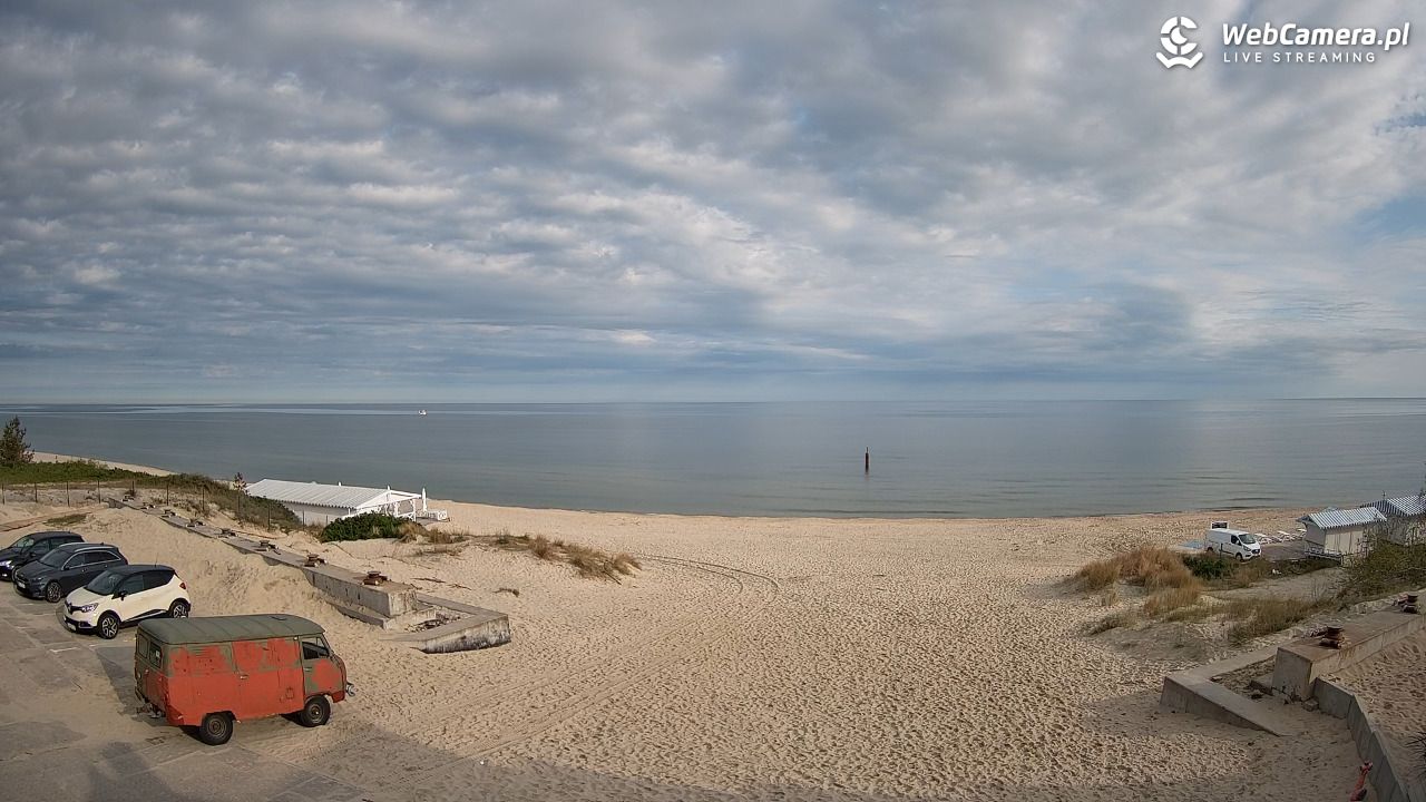 Krynica Morska - widok na plaże NOWOŚĆ - 17 maj 2026, 07:15