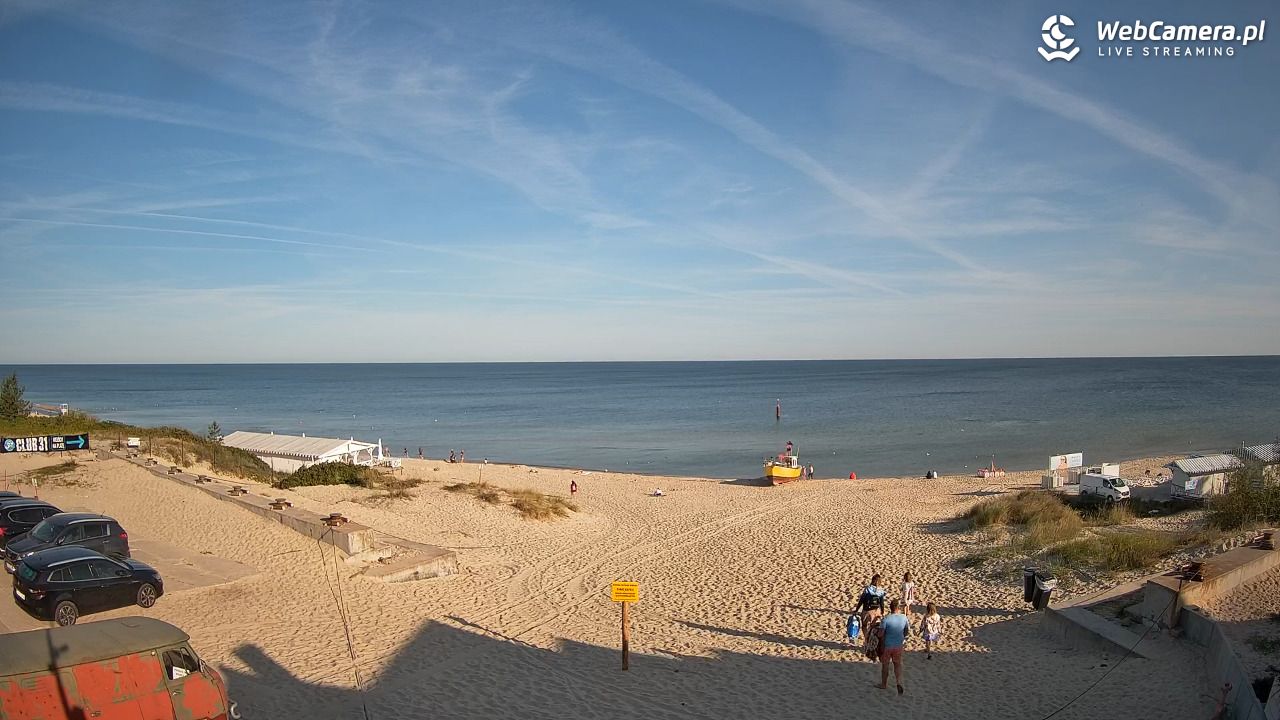 Krynica Morska - widok na plaże NOWOŚĆ - 15 sierpień 2026, 07:54
