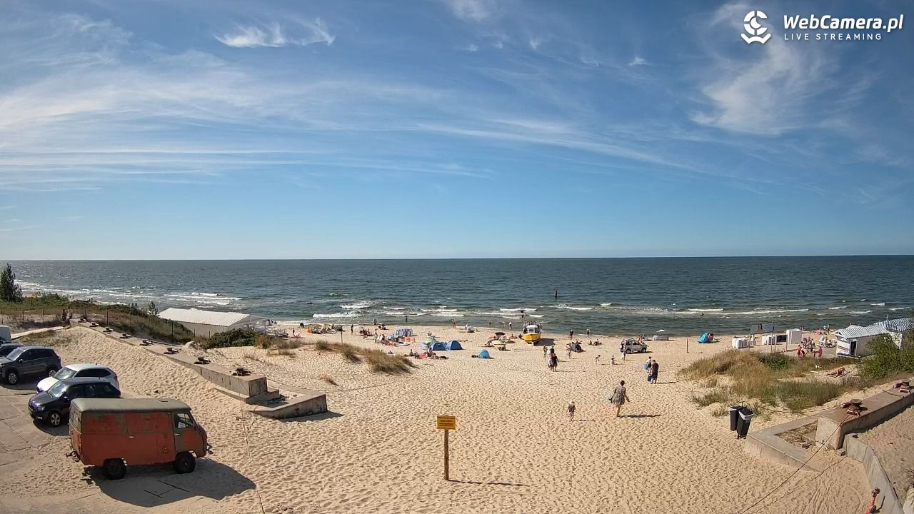 Krynica Morska - widok na plaże NOWOŚĆ - 30 czerwiec 2026, 16:11