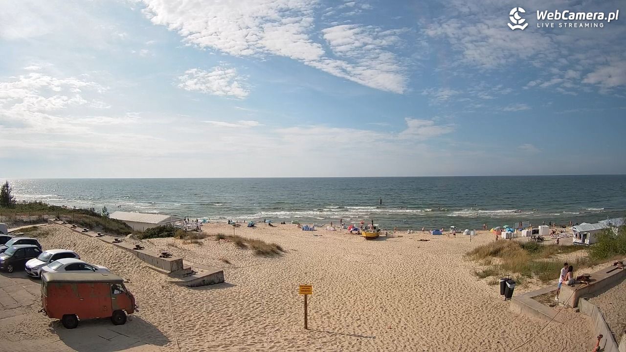 Krynica Morska - widok na plaże NOWOŚĆ - 29 czerwiec 2026, 16:59