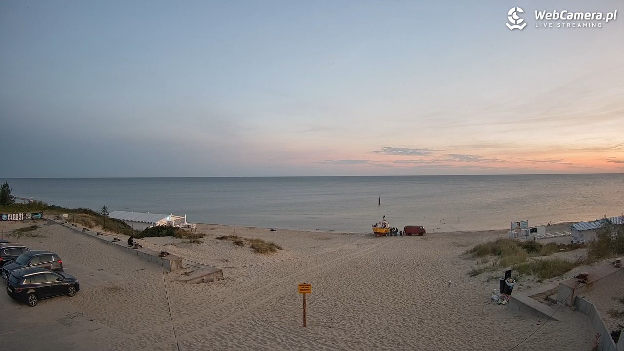 Krynica Morska - widok na plaże NOWOŚĆ - 15 sierpień 2026, 05:07