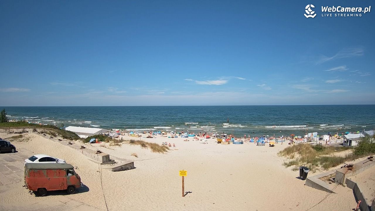 Krynica Morska - widok na plaże NOWOŚĆ - 29 czerwiec 2026, 12:09
