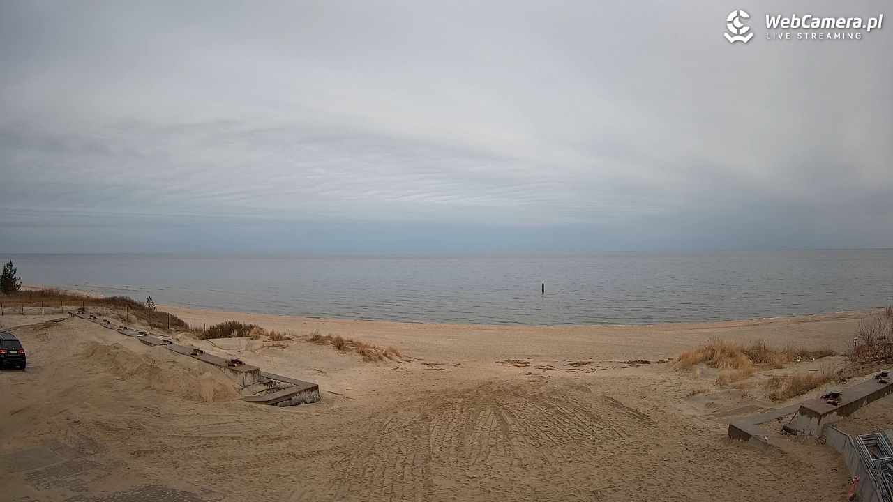 Krynica Morska - widok na plaże NOWOŚĆ - 29 marzec 2026, 07:13