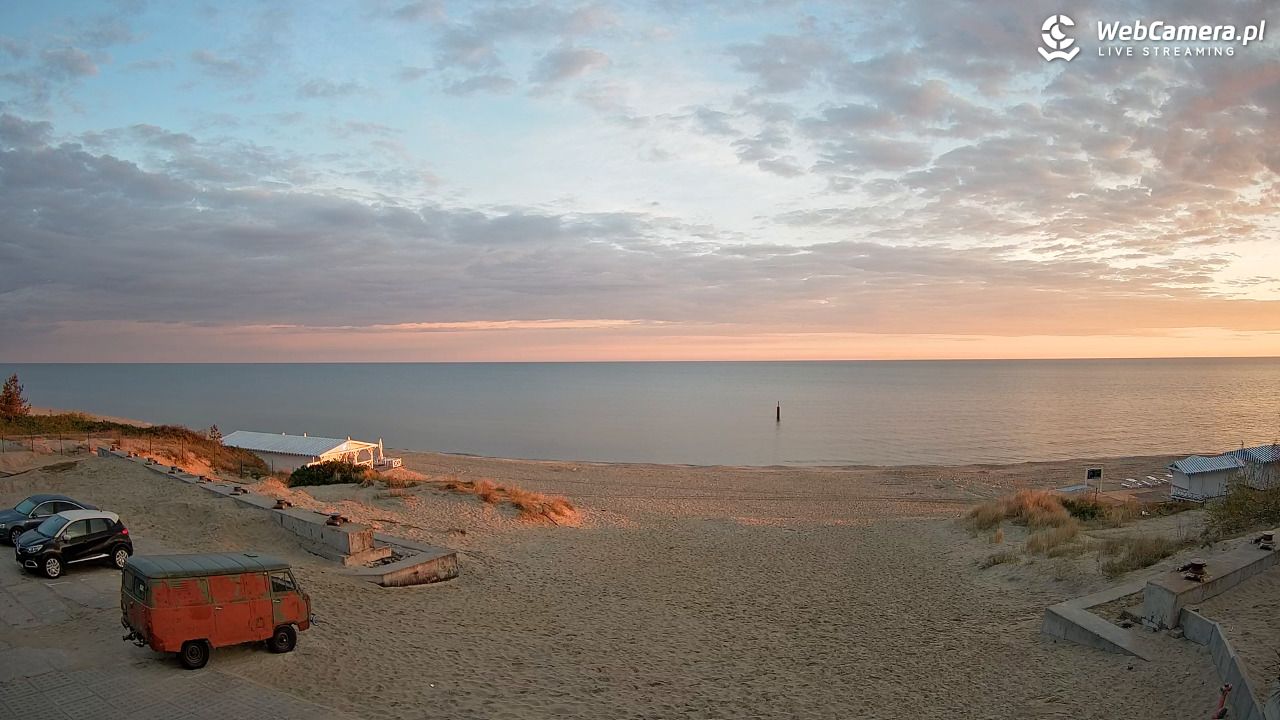 Krynica Morska - widok na plaże NOWOŚĆ - 15 maj 2026, 05:01