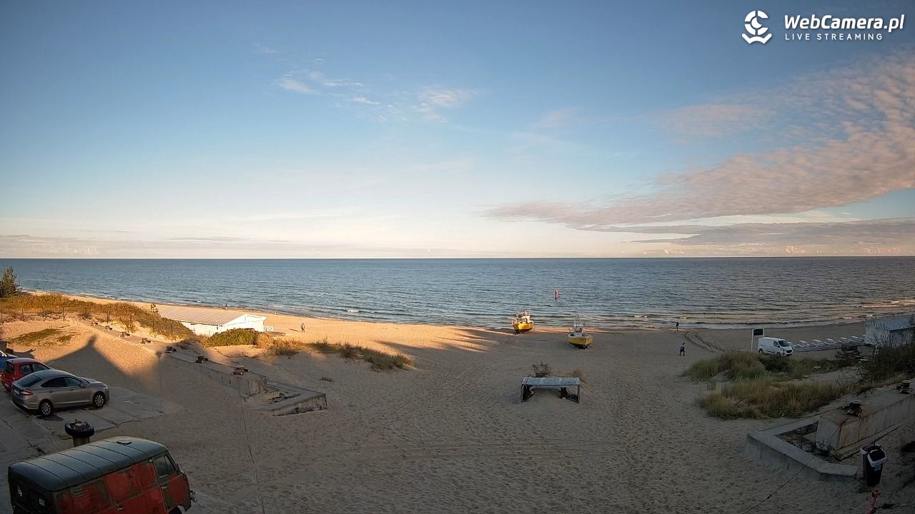 Krynica Morska - widok na plaże NOWOŚĆ - 28 wresień 2025, 08:14