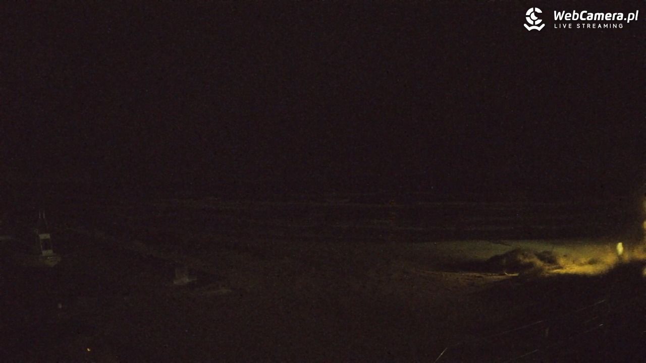 Krynica Morska - widok na plaże NOWOŚĆ - 14 październik 2025, 01:46