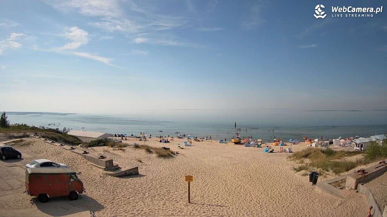 Krynica Morska - widok na plaże NOWOŚĆ - 28 czerwiec 2026, 16:37