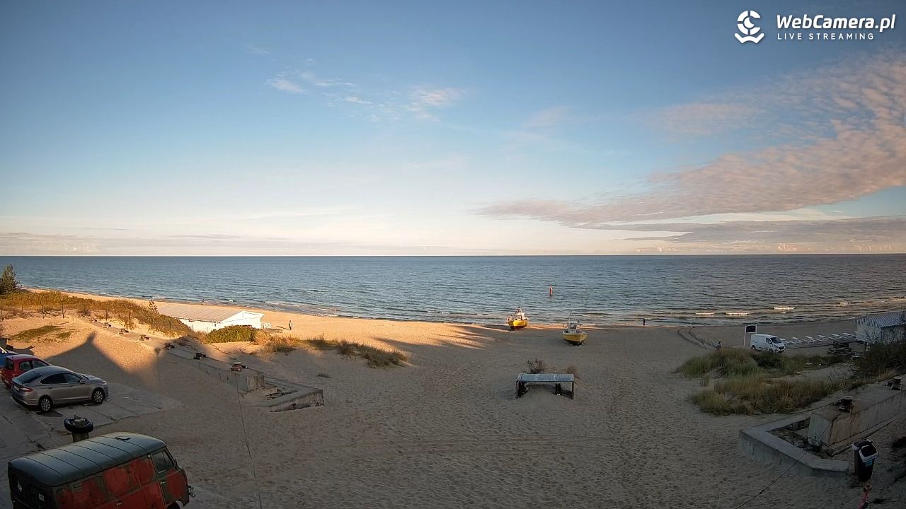 Krynica Morska - widok na plaże NOWOŚĆ - 28 wresień 2025, 08:14